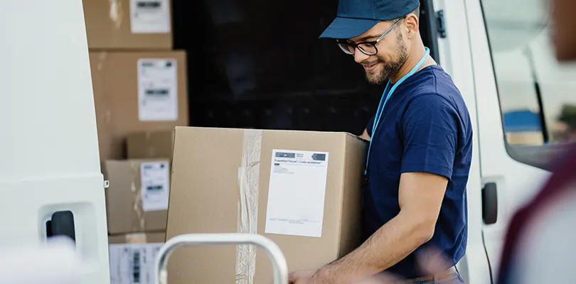 Sichere Verpackung für einen Umzug